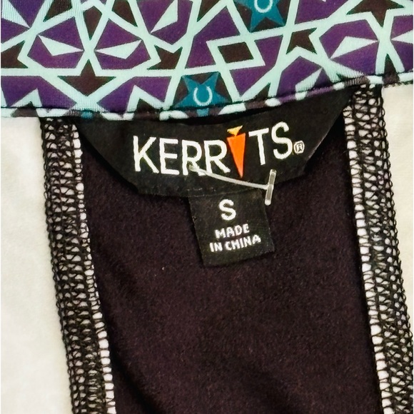 Kerrits Outdoor fleece sports athletic top in blue and purple - Size Small - Picture 15 of 15